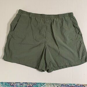 Columbia Men's PFG Shorts Omni-Shade Olive Green Shorts Size XXL